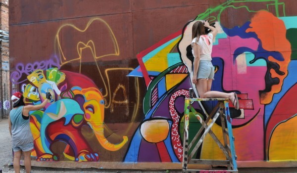 Депутат МГД поддержала развитие граффити как современного искусства в городском пространстве