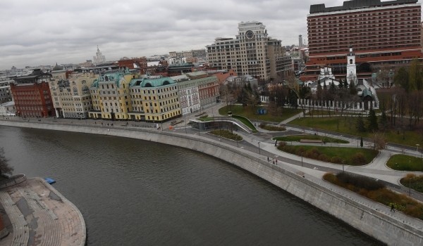 До 2023 года Департамент строительства планирует завершить реконструкцию не менее восьми участков набережных в Москве