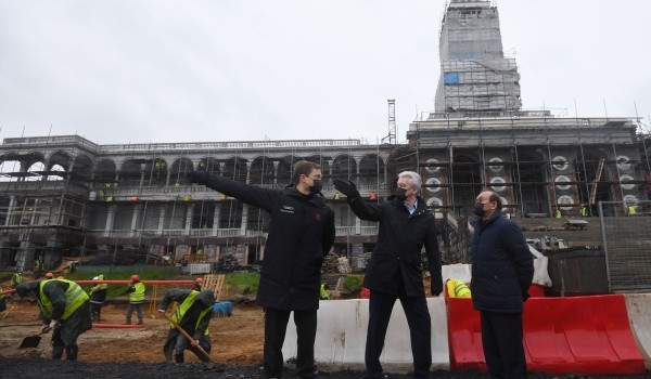 Собянин: Реставрацию Северного речного вокзала завершат ко Дню города