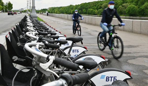 Стоимость проката велосипедов в Москве снизят на 30% с 18 июня до конца сезона