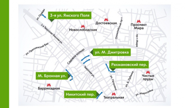 Парад 9 мая карта