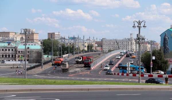 Сергей Собянин: Ремонт Большого Каменного моста планируется завершить до конца 2021 года