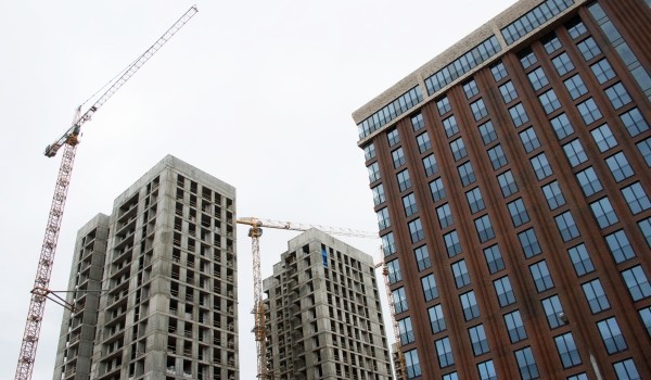С начала года в Москве построено почти 5,3 млн кв.м недвижимости