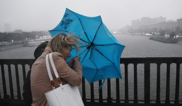До вечера понедельника в Москве объявлен «желтый» уровень  погодной опасности