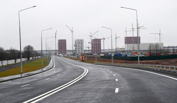 Движение на участке Волоколамского шоссе перекроют по 30 декабря 2021 года из-за реконструкции