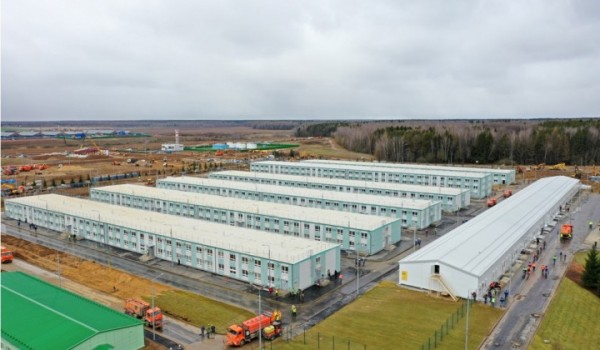 Опыт строительства COVID-центра в Вороновском может быть использован на стройках Москвы