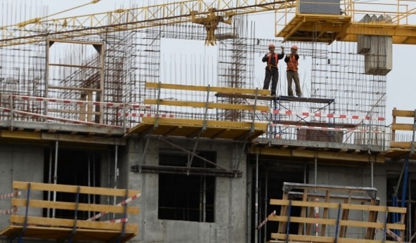 Завершено строительство третьего этажа компенсационного дома в поселении Рязановское