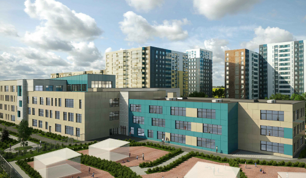 Готовится к вводу здание начальных классов для школы в Перово​