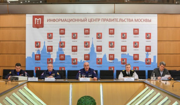 Пресс-конференция  «Московские спасатели: в воздухе, на суше и на воде»