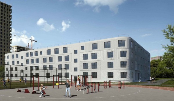 На Рязанском проспекте построят школу с фактурными фасадами