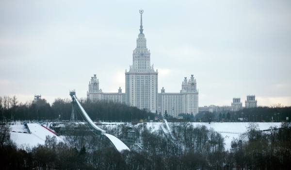 В 2021 году планируют завершить строительство спортивного кластера «Воробьевы горы»