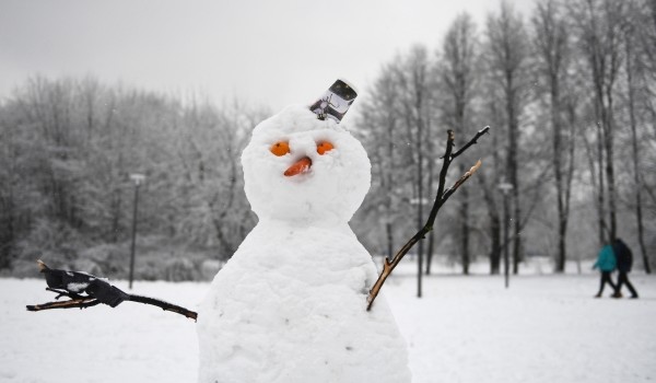 «Желтый» уровень погодной опасности объявлен в столице до вечера 4 февраля