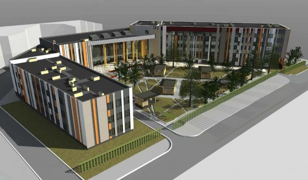 Новый учебный центр в районе Левобережный будет отличаться необычной архитектурой