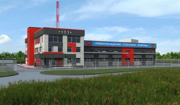В Рогово построено пожарное депо с тренировочной башней и скалодромом