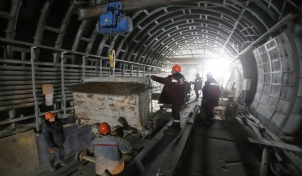 Строительство участка метро БКЛ от «Савеловской» до «Нижегородской» завершено на 65%