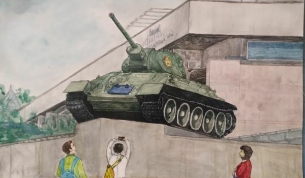 Виртуальную выставку детских рисунков представил Музей Победы