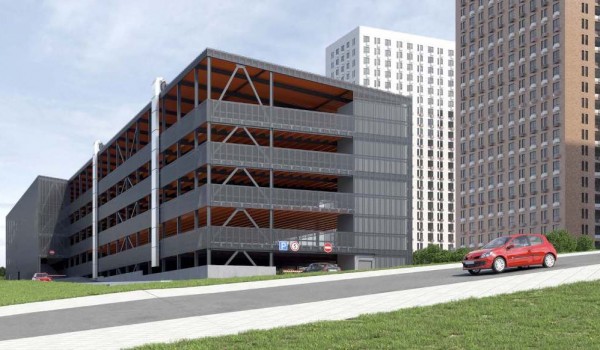 В Западном Дегунино построят два современных паркинга