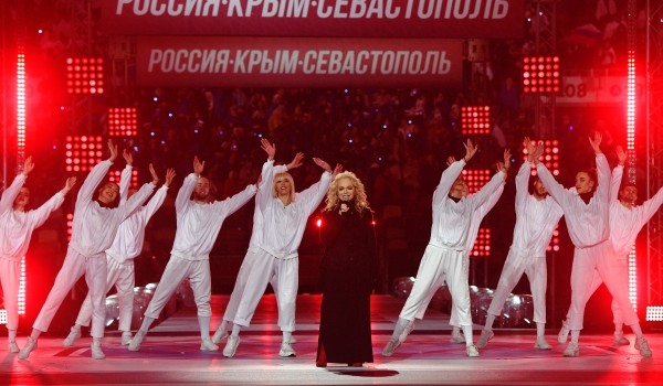 В столице прошел праздничный концерт в честь семилетия воссоединения Крыма с Россией