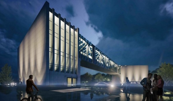 Переход через улицу Верхние поля будет иметь выразительные «острые» формы