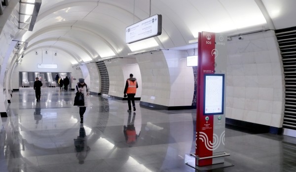 Северный вестибюль станции «Окружная» салатовой ветки метро достроят в следующем году