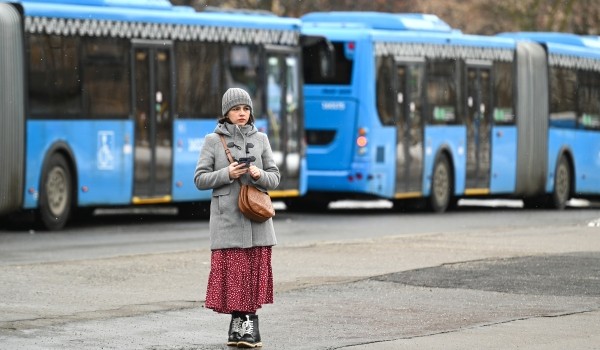Короткие рейсы автобусов м6к с 19 апреля будут курсировать от Серебряного бора до «Краснопресненской»