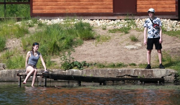 Озеро с пляжем появится на территории ЖК «Селигер Сити» на севере Москвы летом