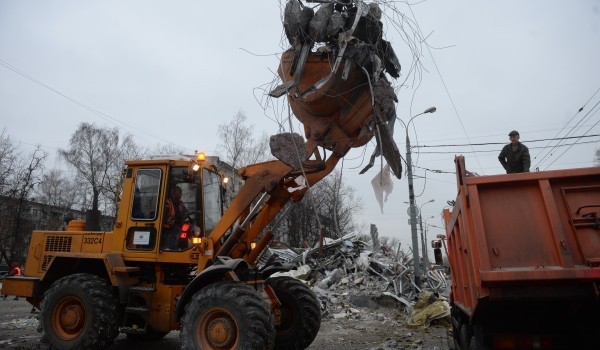 В районе Косино-Ухтомский демонтировано незаконное ограждение