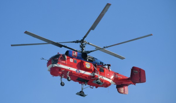 Вертолеты МАЦ начнут мониторинг пожароопасной обстановки в Москве с 1 мая