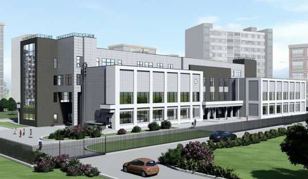 Учебный корпус на 400 мест в Хорошёво-Мнёвниках украсят пилястры