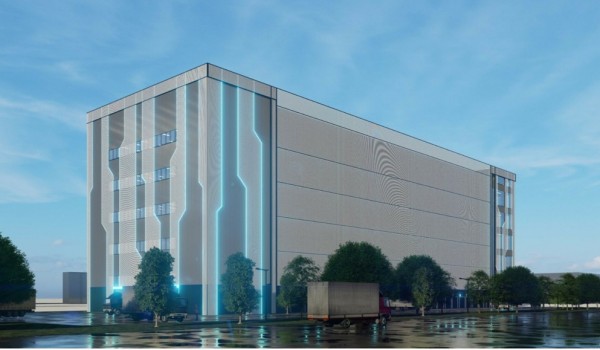 Технологический центр в Медведково подсветят футуристичными светодиодными линиями