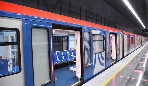 В столичной подземке с начала года запустили 20 поездов «Москва-2020»