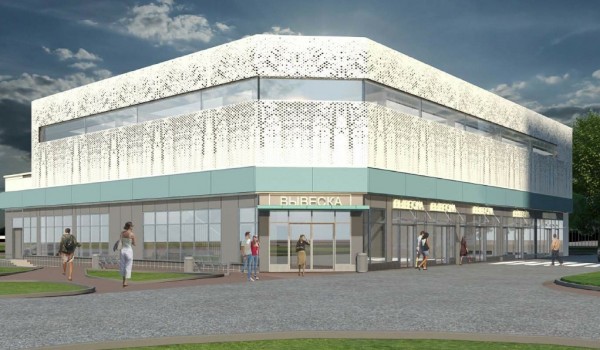 В Южном Бутове построят общественный комплекс с перфорированными фасадами