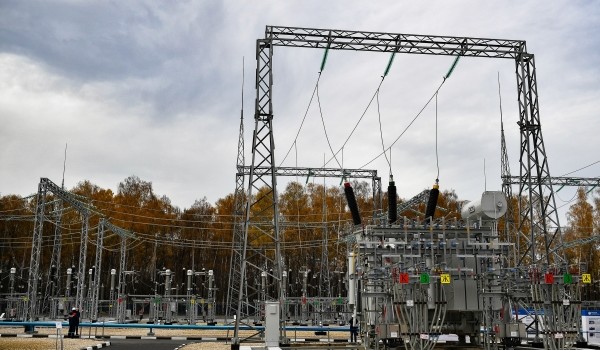 Электрическую подстанцию «Очаково» на западе Москвы реконструируют