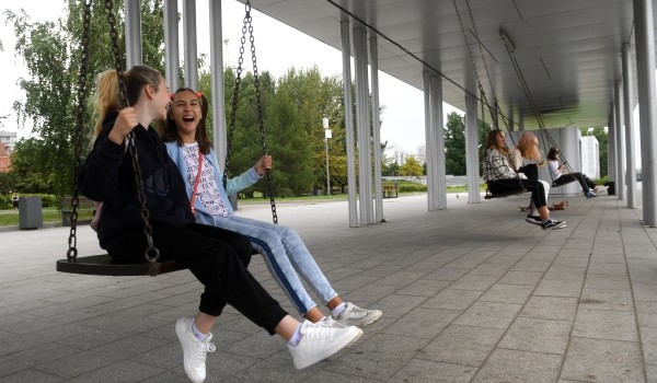 Качели с подсветкой на солнечных батареях появятся в московском парке «Северные Дубки»