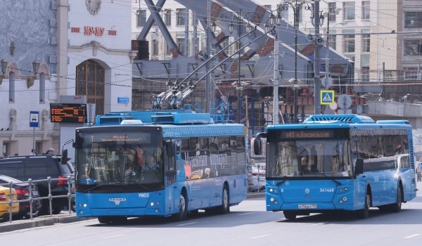 Собянин: пересадка между автобусами, электробусами и трамваями разных маршрутов стала бесплатной