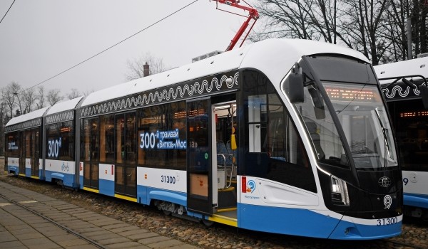 400-й трамвай «Витязь-Москва» вышел на столичные маршруты