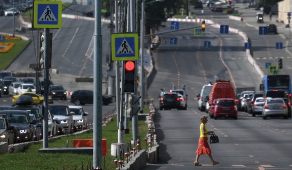 На участке Ленинского проспекта высадили более 500 деревьев