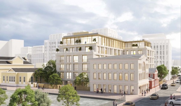 Жилой комплекс на Старомонетном переулке выполнят в неоклассическом стиле