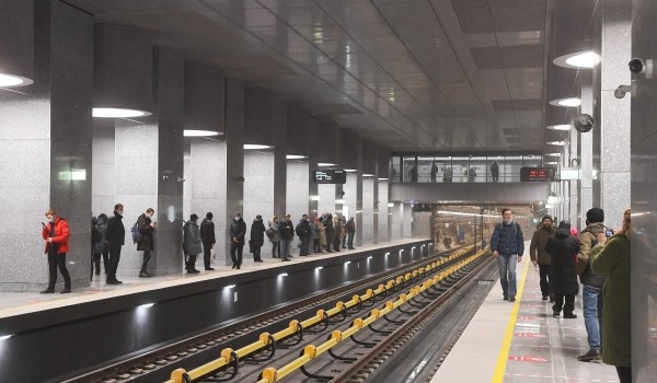 Бочкарев: Строительство пассажирской платформы началось на станции «Рижская» БКЛ метро