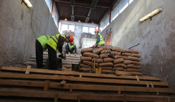 Завершены монолитно-бетонные работы на подземном пешеходном переходе в районе Косино-Ухтомский
