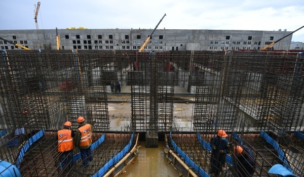Завершено строительство вторичных отстойников в рамках реконструкции Курьяновских очистных сооружений
