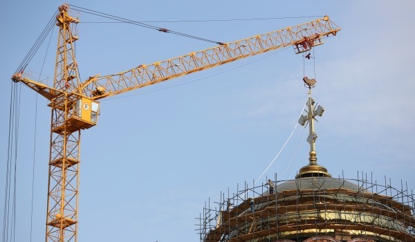 Новый храмовый комплекс строится на западе Москвы