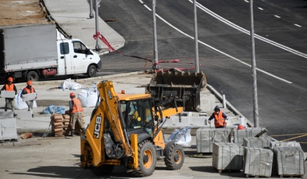 На Лобненском шоссе началось строительство надземного перехода возле терминала В аэропорта Шереметьево