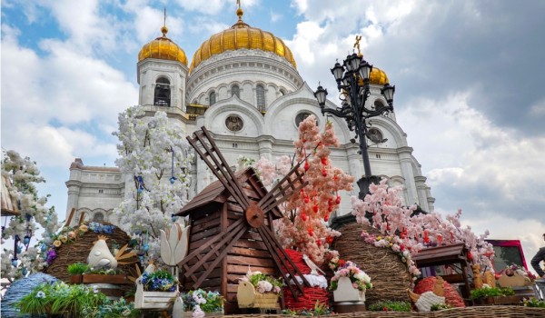 Пасха в Москве