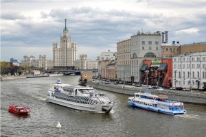 Начало навигации на Москве-реке