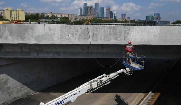 Бочкарев: Началось строительство дублера Боровского шоссе