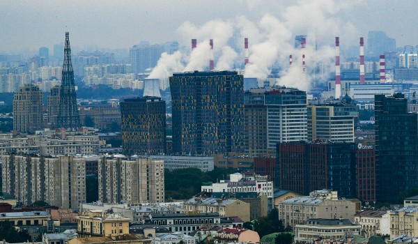 Выбросы вредных веществ в атмосферу сократились в Москве почти на 60%