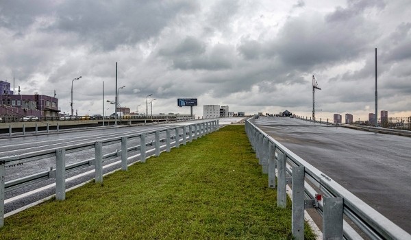 В СЗАО завершено строительство автодороги к спорткомплексу на Волоколамском шоссе