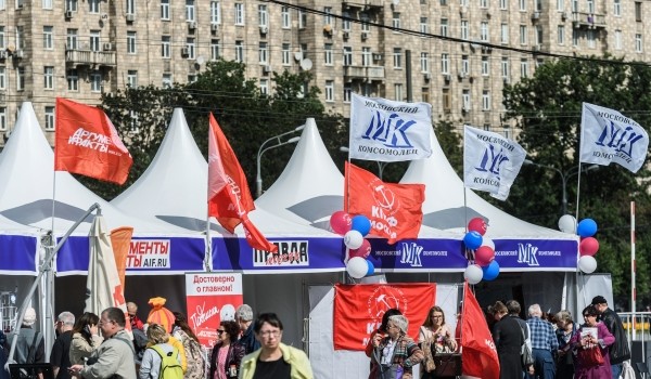 27 августа в столице пройдет XX Московский фестиваль прессы