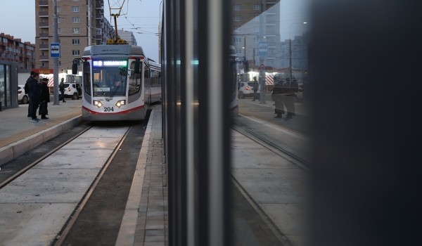 Трамвайные пути на 36 участках в столице обособят бордюром до конца года